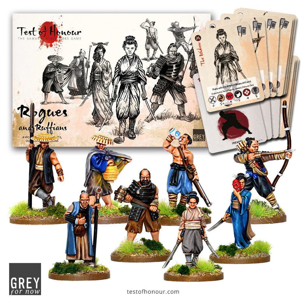 Test of Honour | Rogues and Ruffians | 28mm Metal Unit | North Star Games | Miniature Kingdoms