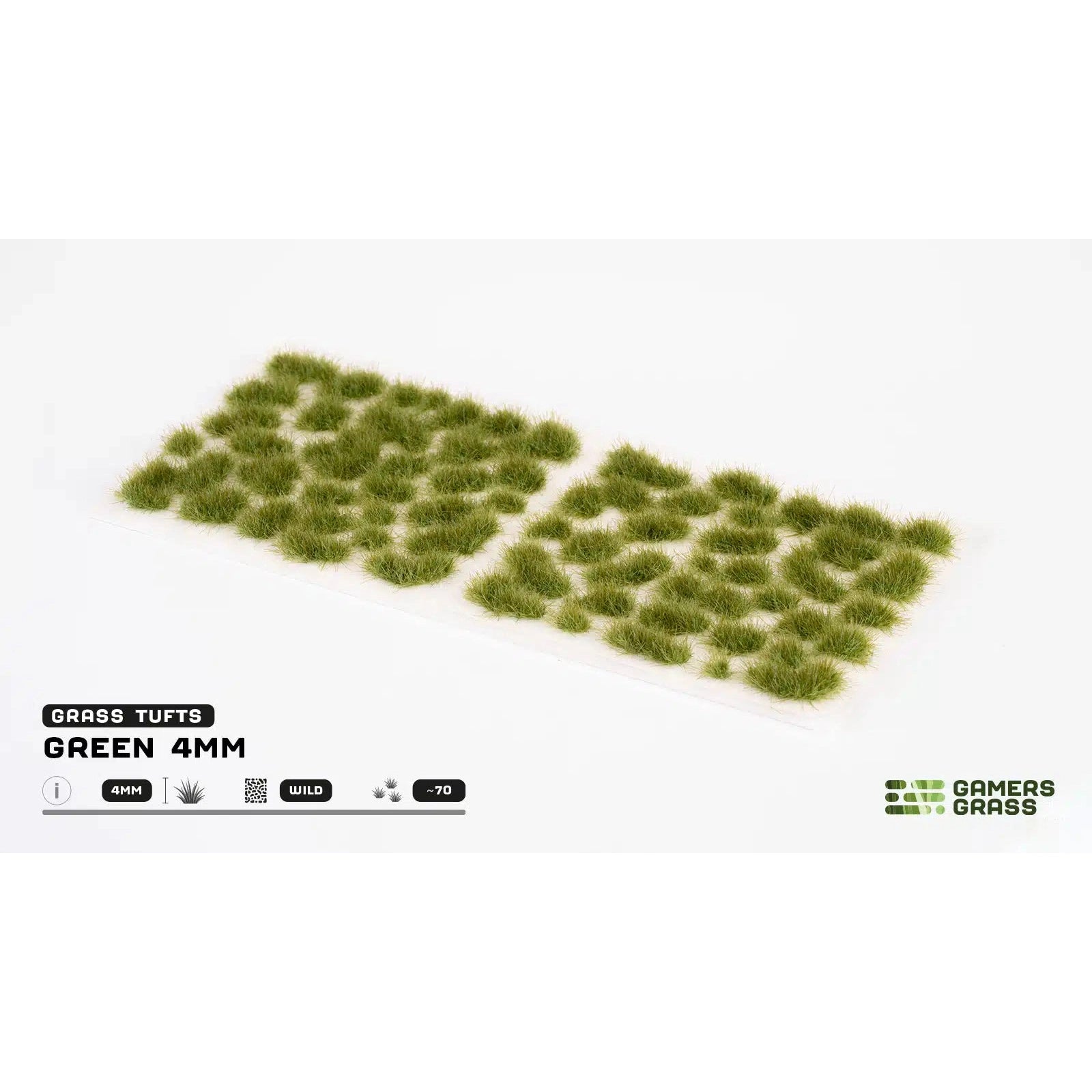 Gamers Grass | Scenics Wild Green Four mm | Basing Tufts