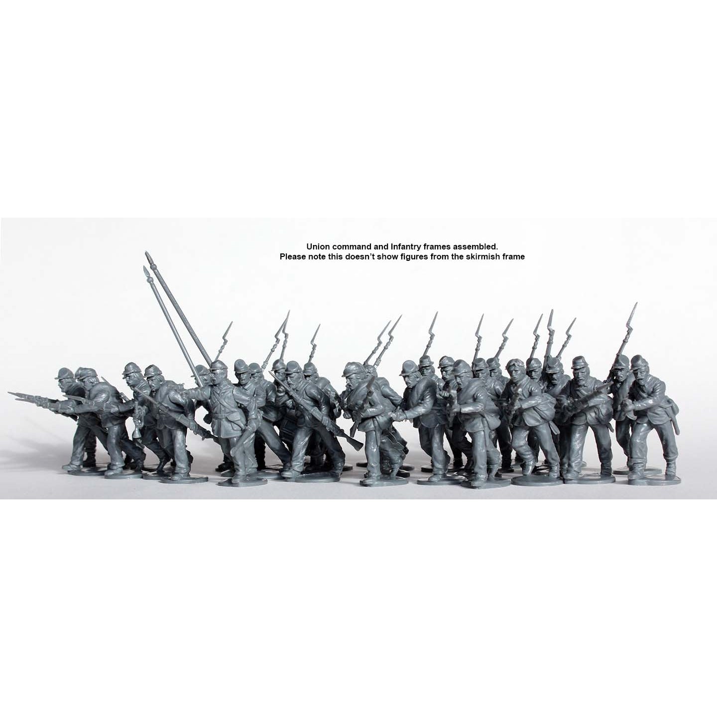 Perry Miniatures | ACW Union Infantry 1861-1865 | 28mm Plastic Unit | North Star Games | Miniature Kingdoms