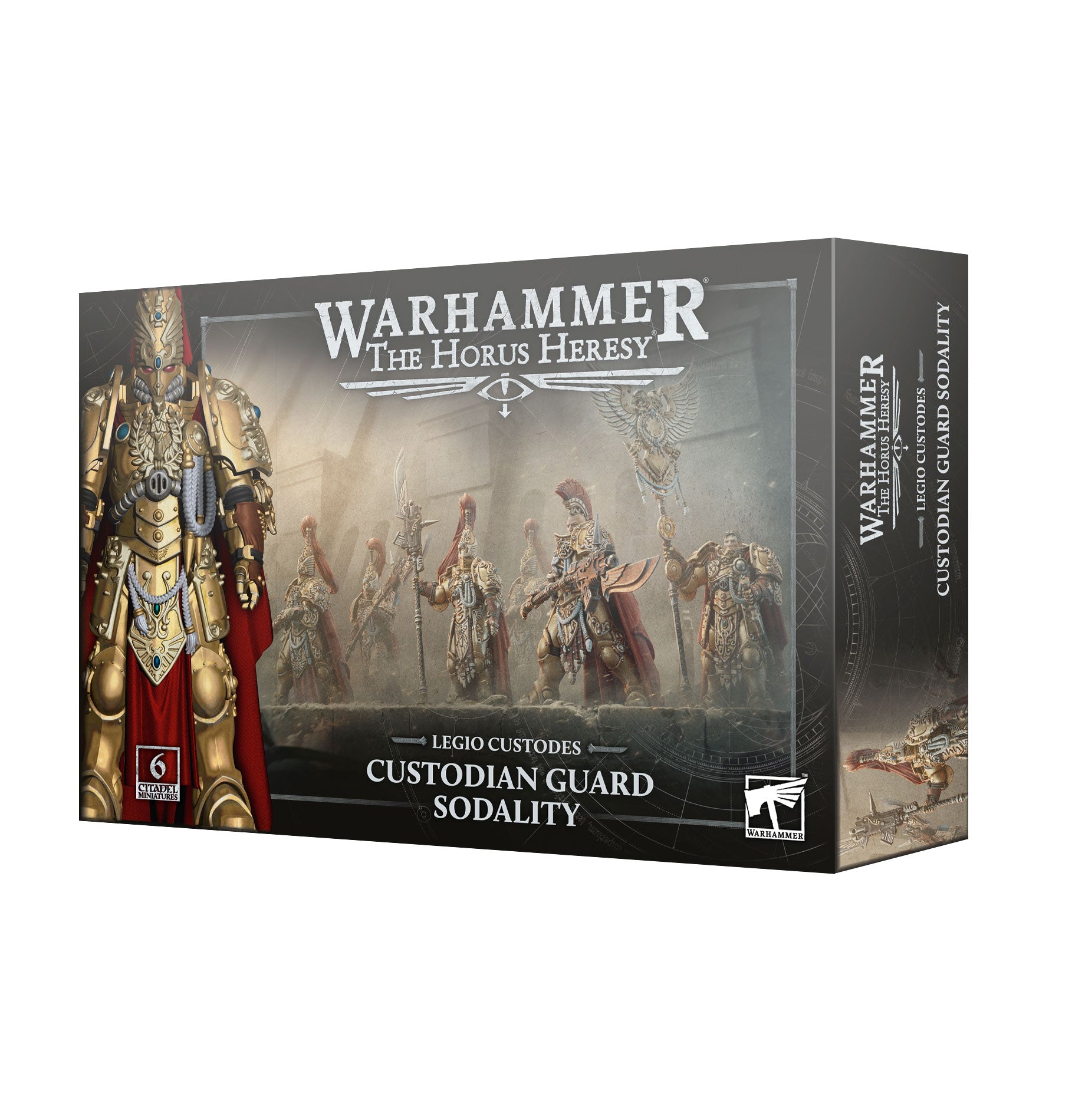 Warhammer | The Horus Heresy | Legio Custodes | Custodian Guard Sodality | Plastic Unit Box