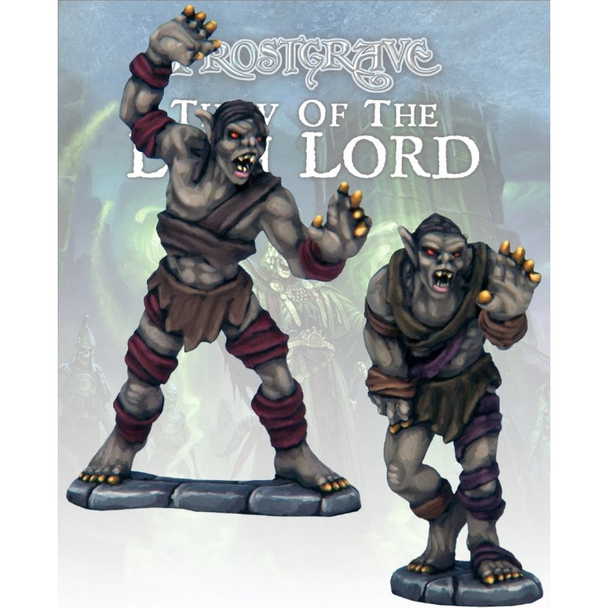 Frostgrave Monsters | Ghouls | 28mm Metal Blister Pack