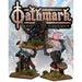 Oathmark | Goblin King, Wizard, Musician One | 28mm Metal Blister Pack | North Star Games | Miniature Kingdoms