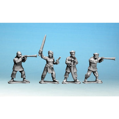 Crusader Miniatures | Boxer Command | 28mm Metal Blister Pack