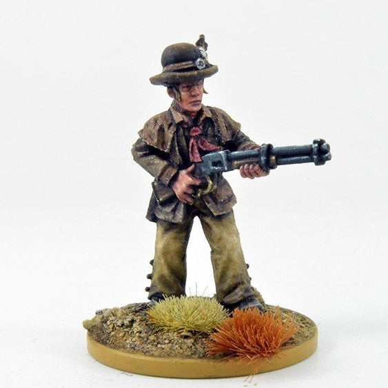 Dead Man's Hand | Calamity Jane | 28mm Metal Blister Pack | North Star Games | Miniature Kingdoms