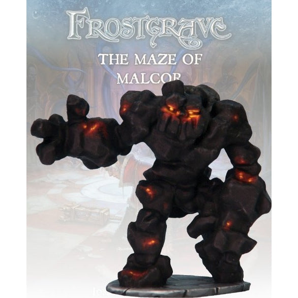 Frostgrave Monsters | Coal Man | 28mm Metal Blister Pack