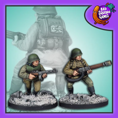 Bad Squiddo | Women of WW2 | Soviet Flames Thrower Team | 28mm Metal Blister Pack