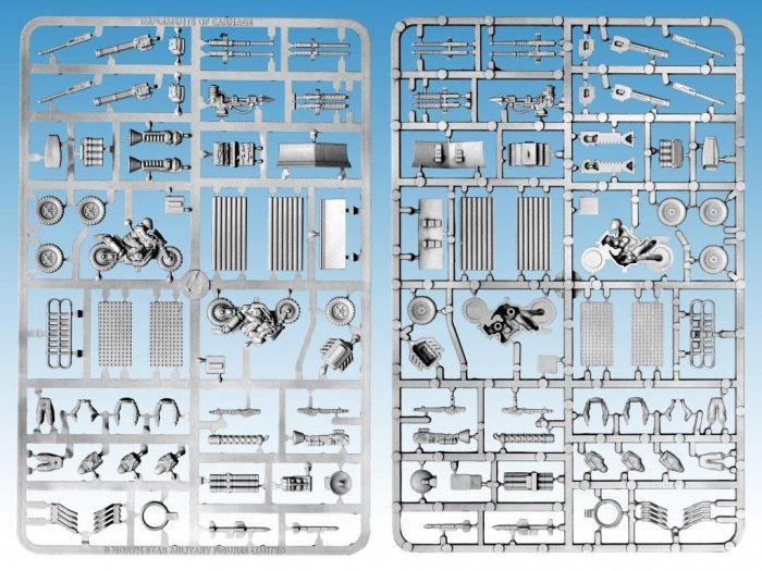 Gaslands Upgrades | Implements of Carnage 1 | 20mm Plastic