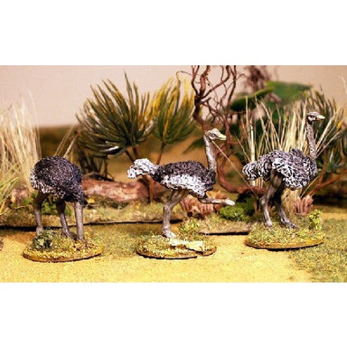 North Star Miniatures | Africa | Ostrich | 28mm Metal Blister Pack