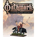 Oathmark | Goblin Wolf Rider Shaman | 28mm Metal Blister Pack | North Star Games | Miniature Kingdoms