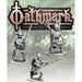 Oathmark | Undead Skeleton Champions | 28mm Metal Blister Pack | North Star Games | Miniature Kingdoms