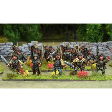 Oathmark | Halfling Soldiers Infantry | 28mm Metal Blister Pack | North Star Games | Miniature Kingdoms