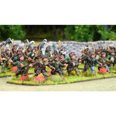 Oathmark | Halfling Border Scouts | 28mm Metal Blister Pack | North Star Games | Miniature Kingdoms