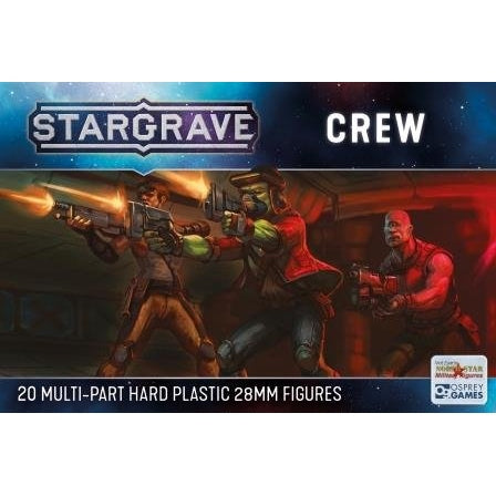 Stargrave | Crew | 28mm Plastic Unit | North Star Games | Miniature Kingdoms