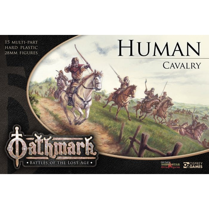 Oathmark | Human Cavalry | 28mm Plastic Unit | North Star Games | Miniature Kingdoms