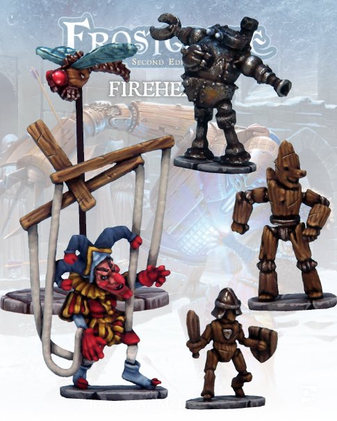 Frostgrave Monsters | Construct Familiars | 28mm Metal Blister Pack