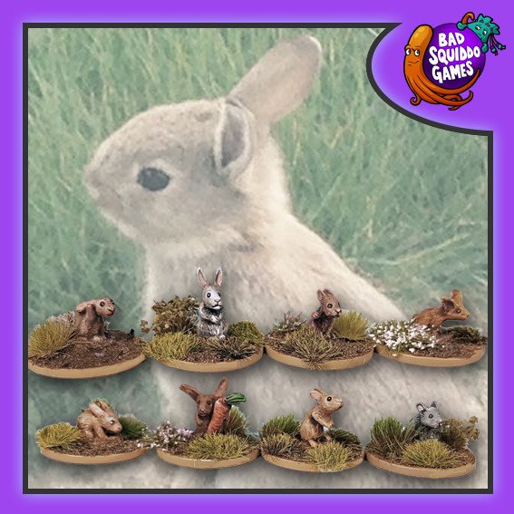 Bunnies | 28mm Metal Blister Pack