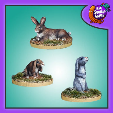 Bad Squiddo | Giant Bunnies | 28mm Metal Blister Pack