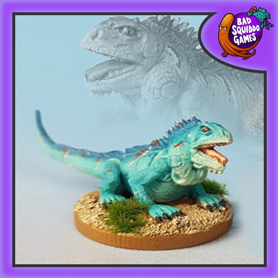 Giant Iguana | 28mm Metal Blister Pack