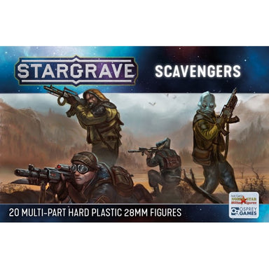 Stargrave | Scavengers | 28mm Plastic Unit | North Star Games | Miniature Kingdoms