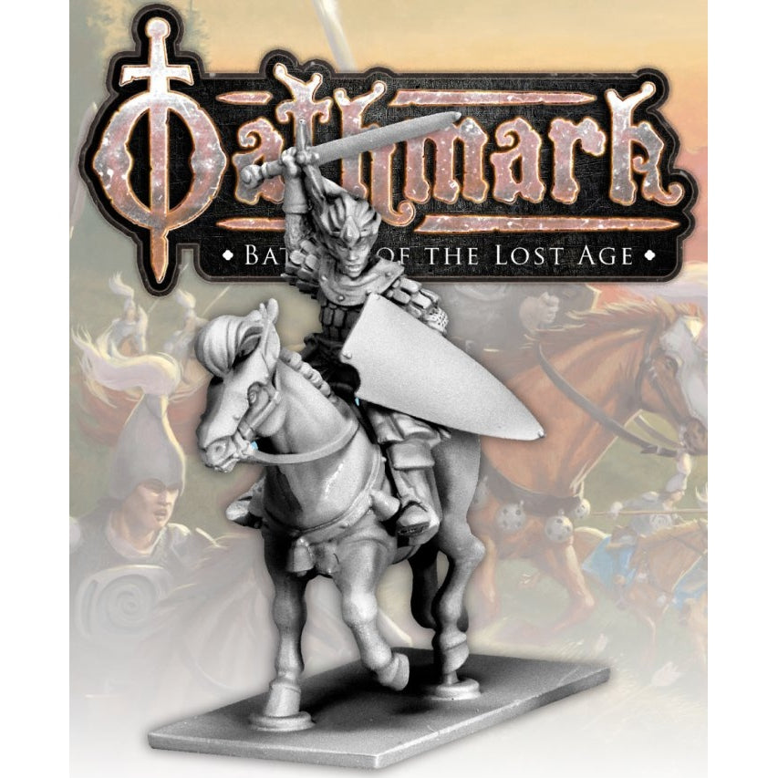 Oathmark | Elf Mounted King | 28mm Metal Blister Pack | North Star Games | Miniature Kingdoms