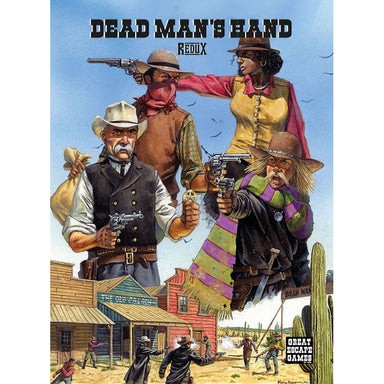 Dead Man's Hand | Dead Man's Hand Redux | 28mm Softback Book Rulebook | North Star Games | Miniature Kingdoms