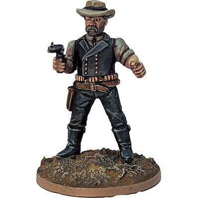 Dead Man's Hand | Dakota Bob Brubaker | 28mm Metal Blister Pack | North Star Games | Miniature Kingdoms