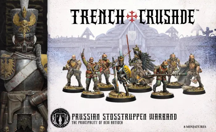 Archon Miniatures | Trench Crusade | Prussian Stosstruppen Warband | 28mm Plastic Unit