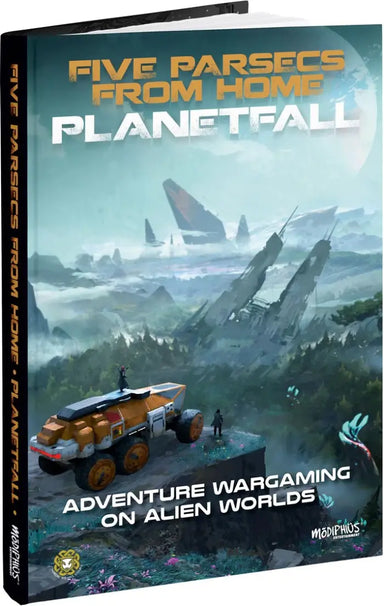 Modiphius | Five Parsecs from Home - Planetfall | 28mm Hardback Sourcebook