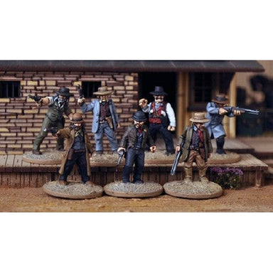 Dead Man's Hand | DMH Redux Lawmen | 28mm Metal Unit | North Star Games | Miniature Kingdoms