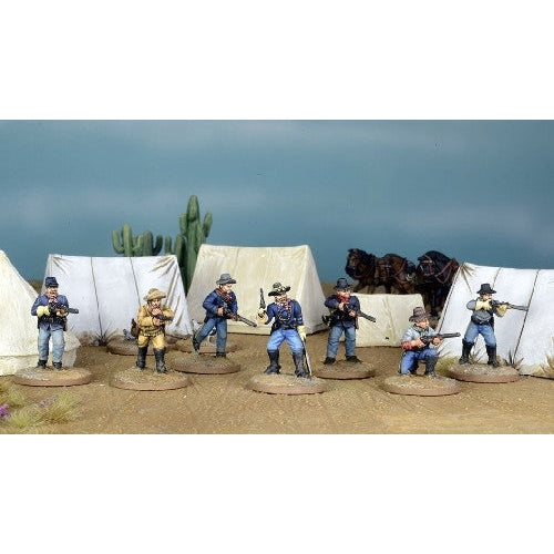 Dead Man's Hand | 7th Cavalry | 28mm Metal Unit | North Star Games | Miniature Kingdoms