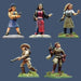 Pulp Figures | Dangerous Dames 1 | 28mm Metal Blister Pack