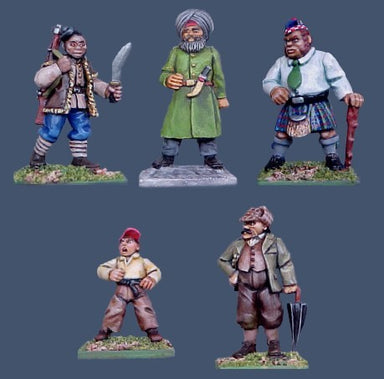 Pulp Figures | Stalwart Companions | 28mm Metal Blister Pack