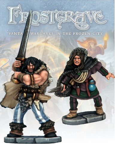 Frostgrave | Thief & Barbarian | 28mm Metal Blister Pack