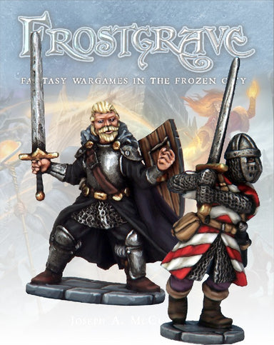 Frostgrave | Knight and Templar | 28mm Metal Blister Pack