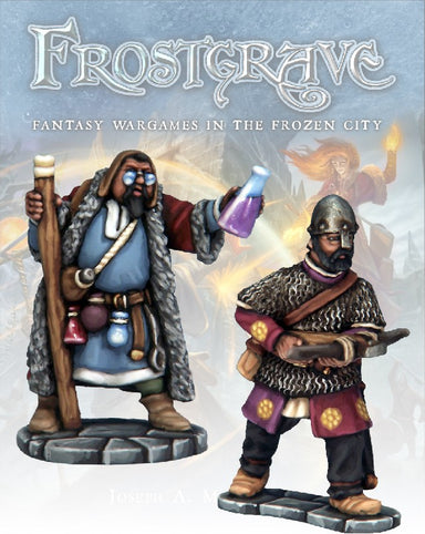 Frostgrave | Apothecary and Marksman | 28mm Metal Blister Pack