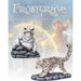 Frostgrave Monsters | Ice Toad and Snow Leopard | 28mm Metal Blister Pack