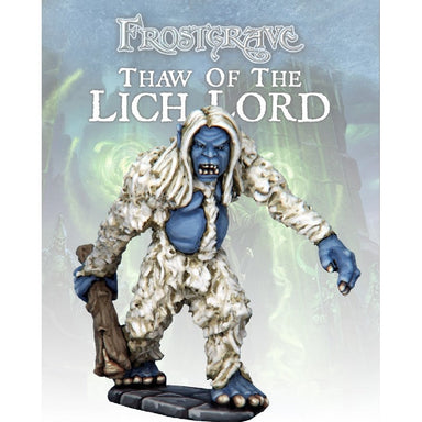 Frostgrave Monsters | Snow Troll | 28mm Metal Blister Pack