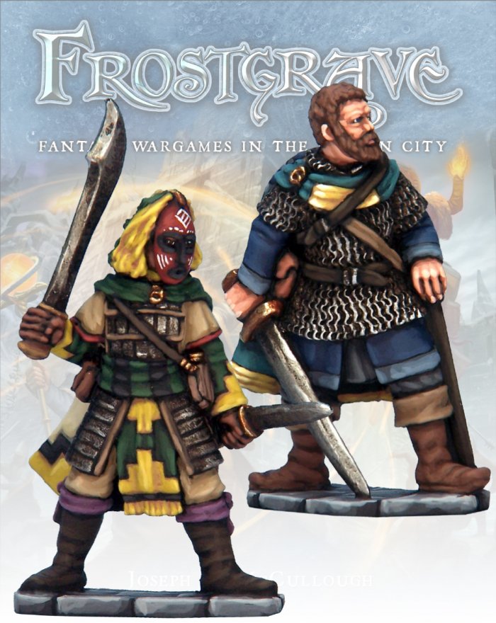 Frostgrave | Captains II | 28mm Metal Blister Pack