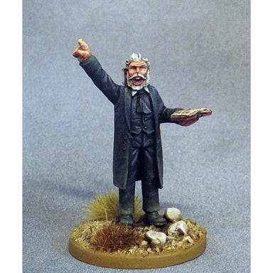 Dead Man's Hand | Reverend Johnson | 28mm Metal Blister Pack | North Star Games | Miniature Kingdoms