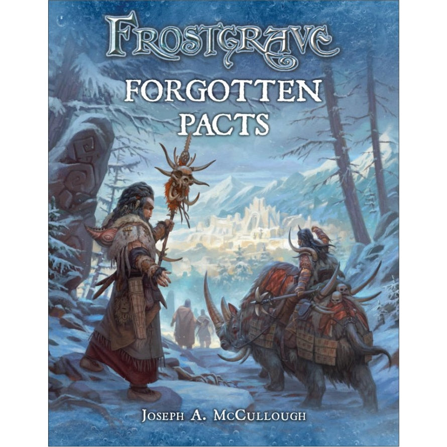 Frostgrave | Forgotten Pacts | 28mm Softback Book Expansion | North Star Games | Miniature Kingdoms