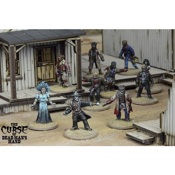 Dead Man's Hand | The Curse of Dead Man's Hand The Barons Gang | 28mm Metal Unit | North Star Games | Miniature Kingdoms