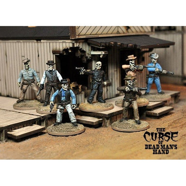 Dead Man's Hand | The Curse of Dead Man's Hand The Malevolent Seven | 28mm Metal Unit | North Star Games | Miniature Kingdoms