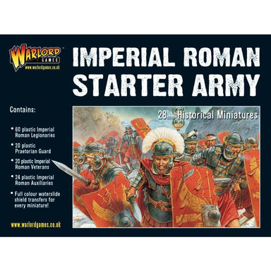 Hail Caesar | Imperial Roman Starter Army | 28mm Plastic Starter | Warlord | Miniature Kingdoms