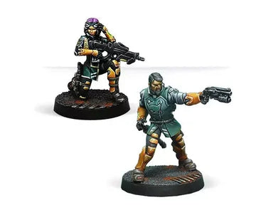 Infinity | Yu Jing Kanren Counter Insurgency Group | 28mm Metal Blister Pack