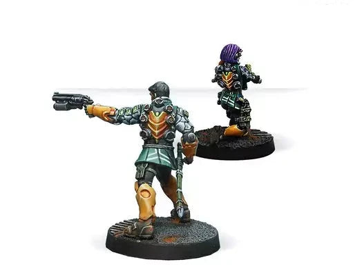 Infinity | Yu Jing Kanren Counter Insurgency Group | 28mm Metal Blister Pack