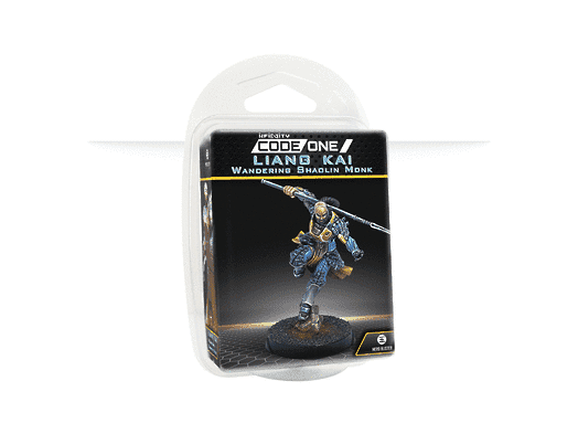 Infinity | Yu Jing Liang Kai Wandering Shaolin Monk | 28mm Metal Blister Pack