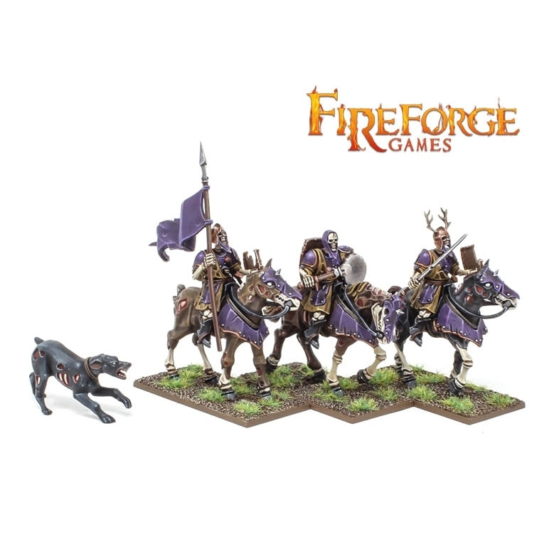 Fireforge | Forgotten World Living Dead Knights | 28mm Plastic Unit | North Star Games | Miniature Kingdoms