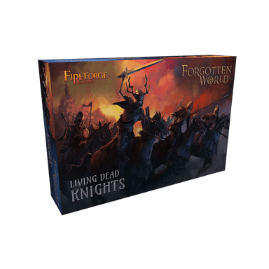 Fireforge | Forgotten World Living Dead Knights | 28mm Plastic Unit | North Star Games | Miniature Kingdoms