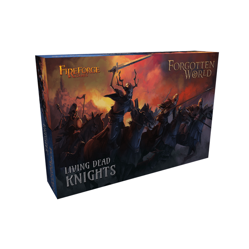 Fireforge | Forgotten World Living Dead Knights | 28mm Plastic Unit | North Star Games | Miniature Kingdoms