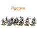 Fireforge | Forgotten World Living Dead Peasants | 28mm Plastic Unit | North Star Games | Miniature Kingdoms